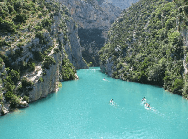 Spectaculaire lac